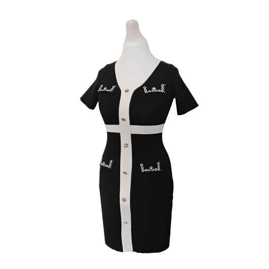 Lightweight Knitted Midi Dress – Formal Summer Style